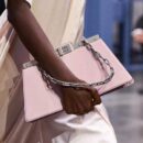 Fendi Mini Peekaboo Cut 包 白色鳄鱼皮包