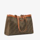 Fendi Mini Pomodorino 水桶包 棕色小牛皮包