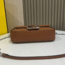 Fendi 小型 First 包，Fendace 巴洛克面料，金色