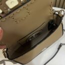 Fendi Nano F 小牛皮包，绿色