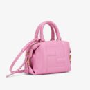 Fendi 中号 Sunshine 购物袋 ROMA 标志小牛皮卡其色
