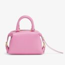 Fendi 中号 Sunshine 购物袋 ROMA 标志小牛皮卡其色