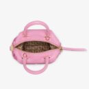 Fendi 中号 Sunshine 购物袋 ROMA 标志小牛皮卡其色
