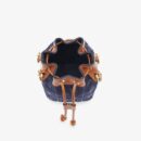 Fendi 中号法棍斜挎包 Cuoio Romano 皮革 米色