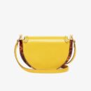 Fendi Moonlight 包，采用 ROMA 徽标小牛皮，黄色