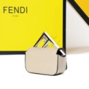 Fendi Nano F米色小牛皮包
