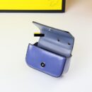 Fendi Nano F 小牛皮包，蓝色