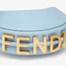 Fendi Nano Fendigraphy 小牛皮流浪包 天蓝色