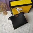 Fendi 小号 Peekaboo ISeeu 纳帕包黑色皮革
