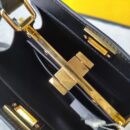 Fendi 小号 Peekaboo ISeeu 纳帕包黑色皮革