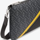 Fendi Nano Fendigraphy 小牛皮流浪包 棕色