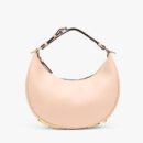 Fendi 小号 Fendigraphy 小牛皮流浪包 粉色