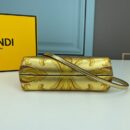 Fendi 小型 First 包，Fendace 巴洛克面料，金色