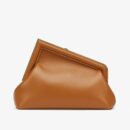 Fendi 中号鳄鱼皮法棍包，蓝色
