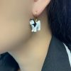 Celine赛琳哈士奇耳钉耳环