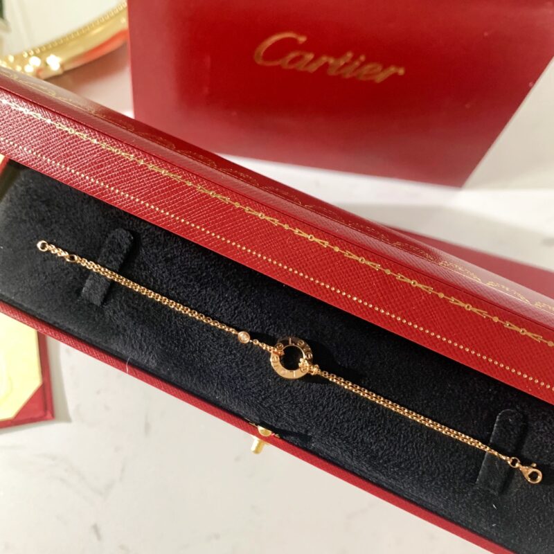 CARTIER卡地亚LOVE系列双链 手链 - Image 4