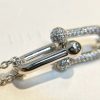 Tiffany&co 蒂芙尼满钻双链环项链