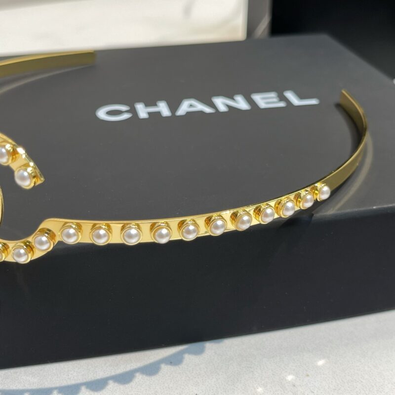 CHANEL香奈儿双c珍珠发箍 - Image 8