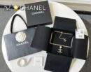 CHANEL香奈儿双c珍珠满钻项链