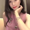 CHANEL香奈儿双c桃心黑皮绳项链
