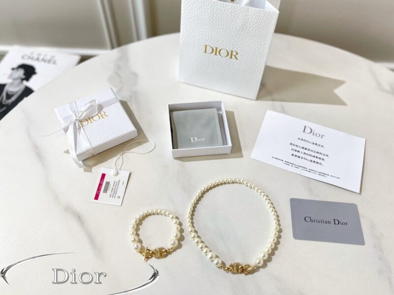 ☑️DIOR迪奥珍珠手链 项链 - Image 4