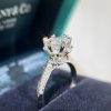☑️TIFFANY& CO.蒂芙尼莫桑钻石戒