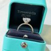 ☑️TIFFANY& CO.蒂芙尼莫桑钻石戒