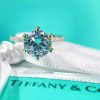 ☑️TIFFANY& CO.蒂芙尼莫桑钻石戒