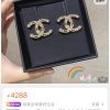 ☑️CHANEL香奈儿双c耳钉耳环