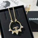 ☑️CHANEL香奈儿双c锥形珍珠项链
