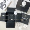 ☑️CHANEL香奈儿双c桃心项链毛衣链