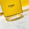 FENDI芬迪FF金色手镯