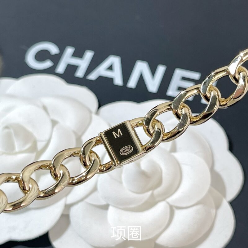 ☑️CHANEL香奈儿双c光面开口项圈项链 - Image 10