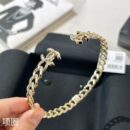 ☑️CHANEL香奈儿双c光面开口项圈项链