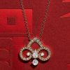 TIFFANY& CO.蒂芙尼【新春限量】Fleur deLis 钥匙吊坠项链