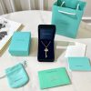TIFFANY& CO.蒂芙尼【新春限量】Fleur de Lis 钥匙吊坠项链