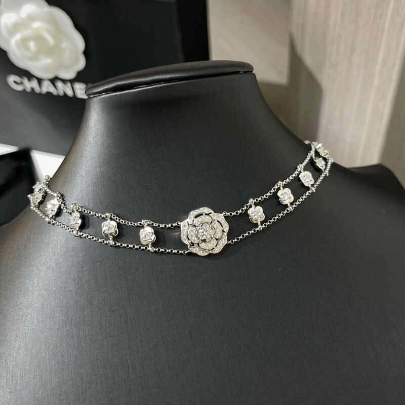 ☑️CHANEL香奈儿双c双层山茶花项链 手链 - Image 10
