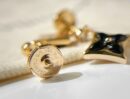 Louis Vuitton 路易威登 lv菱形贝母耳钉耳环