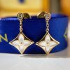 Louis Vuitton 路易威登 lv菱形贝母耳钉耳环
