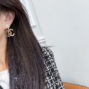 ☑️CHANEL香奈儿双c字母珍珠耳钉耳环
