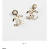 ☑️CHANEL香奈儿双c字母珍珠耳钉耳环