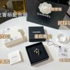 ☑️CHANEL香奈儿双c黑桃心胸针