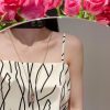 CHANEL香奈儿双c粉色水晶柱长项链毛衣链