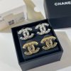 ☑️CHANEL香奈儿双c珍珠耳钉耳环