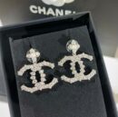 ☑️CHANEL香奈儿双c珍珠四叶草耳钉耳环