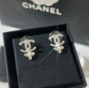 ☑️CHANEL香奈儿双c四叶草珍珠耳钉耳环
