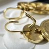 ☑️CHANEL香奈儿双c古圆形金币耳钉耳环