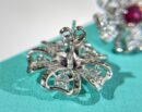 ☑️TIFFANY&Co.蒂芙尼四叶草红宝石项链 耳钉