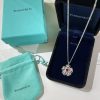 ☑️TIFFANY&Co.蒂芙尼四叶草红宝石项链 耳钉