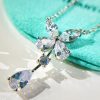 ☑️TIFFANY&Co.蒂芙尼四叶草水滴钻项链